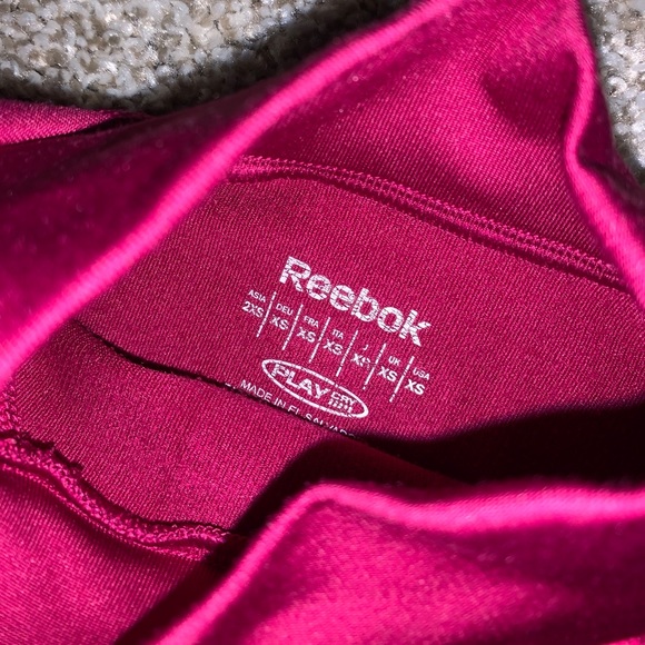 Reebok Womens Maroon/Pink Pullover - Picture 5 of 6